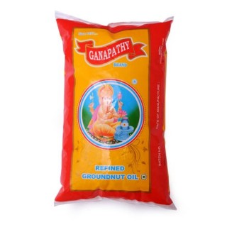 GANAPATHY REFINDED GROUNDNUT OIL 1 LT
