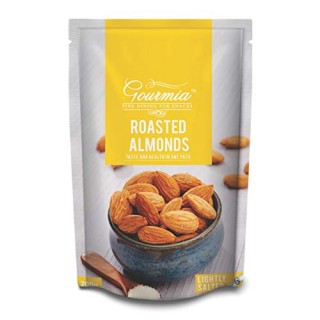 GOURMIA ROASTED ALMONDS LIGHTLY SALTED 