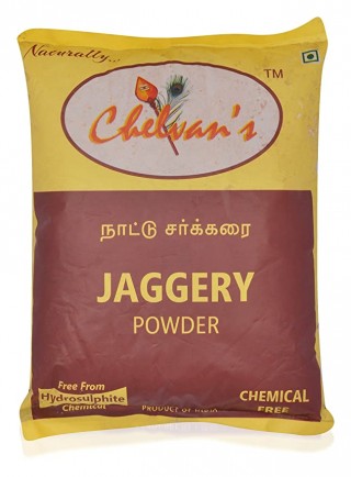CHELVAN 'S JAGGERY POWDER 500 G ( CHEMICAL FREE )