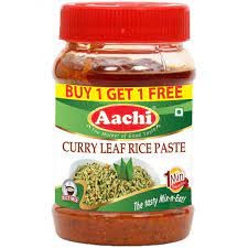 AACHI CURRY LEAF RICE PASTE 200 G ( 1 + 1 ) OFFER