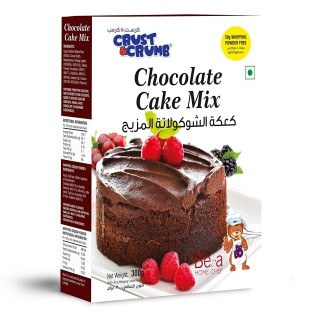 CRUST CRUMB CHOCOLATE CAKE MIX 300 GM