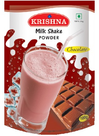 KRISHNA MILK SHAKE POWDER CHOCOLATE 100 GM
