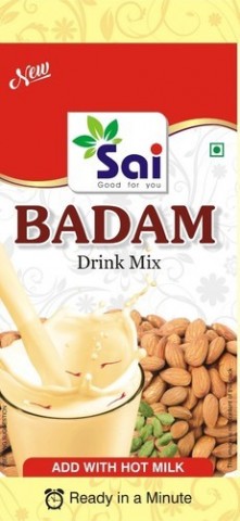 SAI INSTANT BADAM DRINK MIX REFILL PACK 12 POUCH