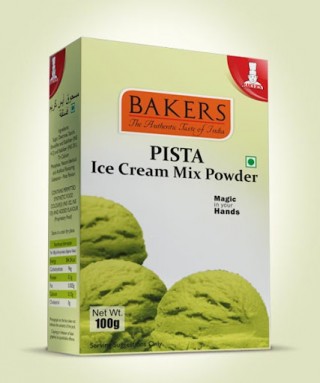 BAKERS PISTA ICE CREAM MIX POWDER 100 GM