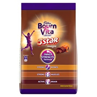 BOURNVITA 5 STAR MAGIC HEALTH DRINK REFILL PACK 500 G