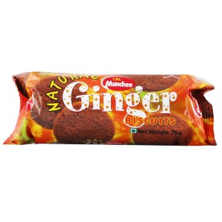 MUNCHEE GINGER BISCUITS 75 GM