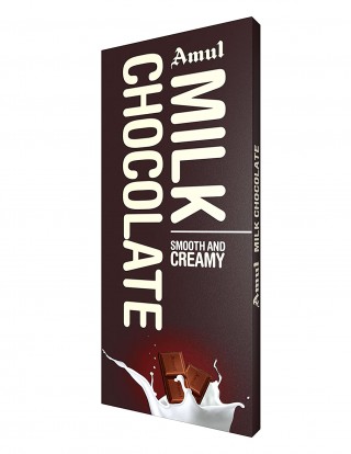 AMUL SMOOTH AND CREAMY MILK CHOCOLATE 150 GM