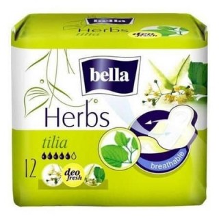 BELLA HERBS TILIA DEO FRESH 12 PADS