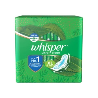 WHISPER ULTRA CLEAN XL 15 PADS