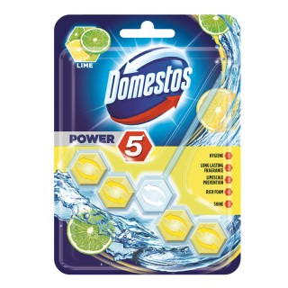 DOMESTOS POWER 5 TOILET CLEANER LIME FLAVOUR