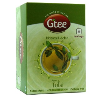 GTEE PURE TULSI HERBAL TEA 25 BAGS