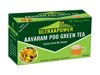 ULTRA A POWER AAVARAM POO GREEN TEA 100 G 