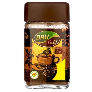 BRU GOLD INSTANT COFFEE 100 G BOTTLE