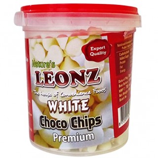 LEONZ PREMIUM WHITE CHOCO CHIPS 100 G