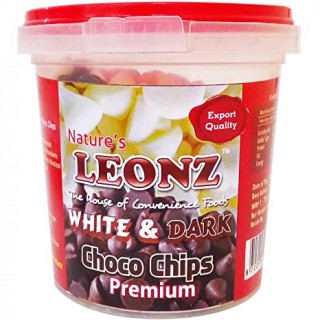 LEONZ PREMIUM WHITE & DARK CHOCO CHIPS 100 G