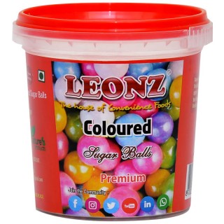LEONZ  COLOURED SUGAR BALLS 100 G