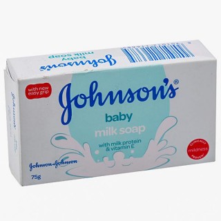 JOHNSONS BABY MILK SOAP 75 GM