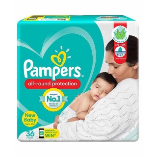 PAMPERS NEW BABY UP TO 5 KG 36 PANTS