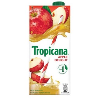 TROPICANA APPLE DELIGHT FRUIT JUICE 1L