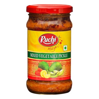 RUCHI MIXED VEGETABLE PICKLE 300 GM