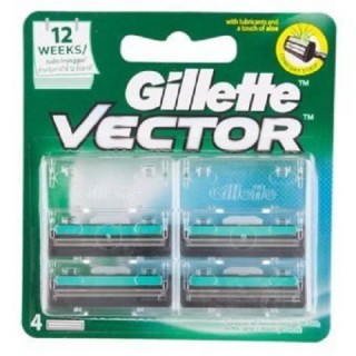GILLETTE VECTOR+ 4 CARTRIDGES