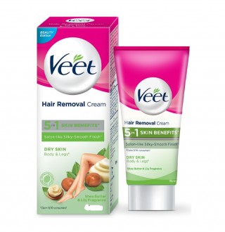 VEET SHEA BUTTER & LILY FRAGRANCE HAIR REMOVAL CREAM 30 GM