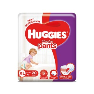 HUGGIES WONDER PANTS 12-17 KG - XL - 20 PANTS