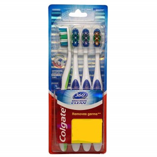 COLGATE 360 WHOLE MOUTH CLEAN  TOOTH BRUSH MEDIUM 