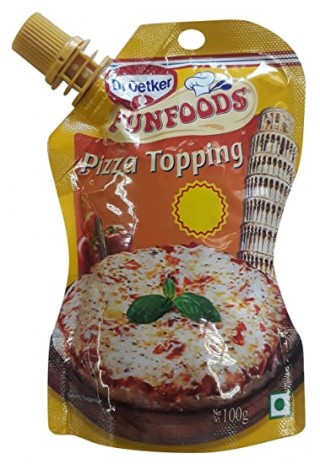 FUNFOODS PIZZA TOPPING 100 G PKT