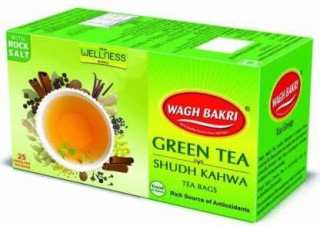 WAGH BAKRI GREEN TEA 25 PACK