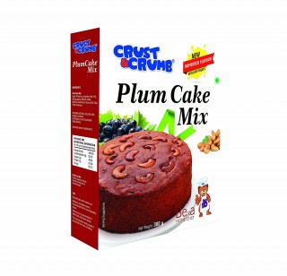 CRUST & CRUMB PLUM CAKE MIX 300 GM
