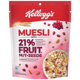 KELLOGGS MUESLI FRUIT NUT & SEEDS 500 GM