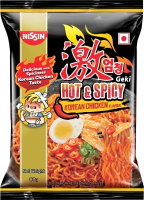 HOT & SPICY KOREAN CHICKEN NOODLES 80 GM