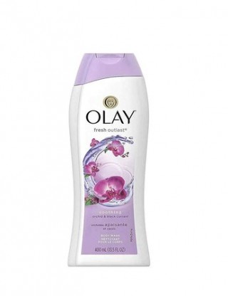 OLAY SOOTHING ORCHID & BLACK CURRANT BODY WASH 400 ML
