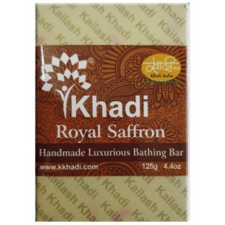 KHADI LUXURIOUS ROYAL SAFFRON SOAP 125 GM