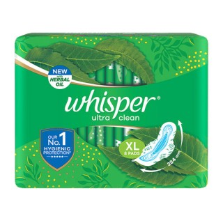 WHISPER ULTRA CLEAN XL 8 PADS