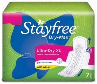 STAYFREE DRY MAX ULTRA DRY XL 7 PADS