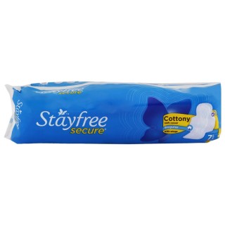 STAYFREE SECURE COTTONY REGULAR 7 PADS