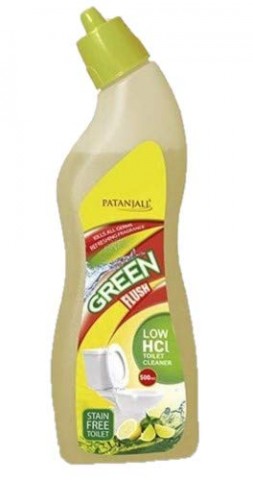 PATANJALI GREEN FLUSH LOW HCL TOILET CLEANER 500 ML