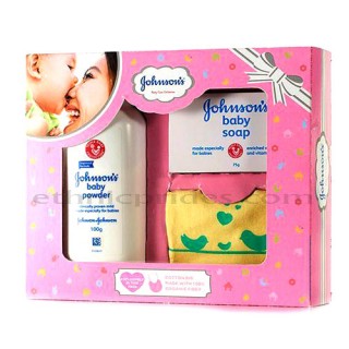 JOHNSONS BABY CARE 3 GIFT ITEMS