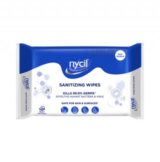NYCIL SANITIZING WIPES RS.50/-