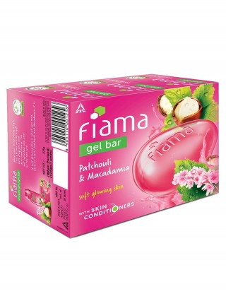 FIAMA PATCHOULI & MACADAMIA SOAP 125 G