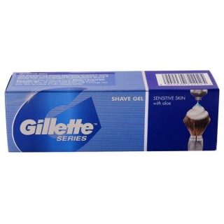 GILLETTE SERIES SHAVE GEL SENSITIVE SKIN WITH ALOE  60 GM
