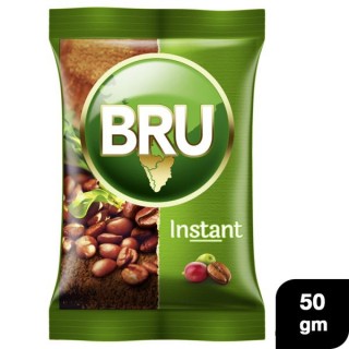 BRU INSTANT COFFEE 50 GM (POUCH)