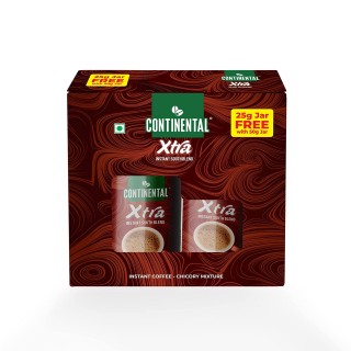 CONTINENTAL XTRA INSTANT COFFEE 50G + 25GM