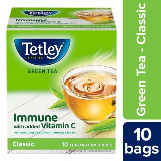 TETLEY INSTANT GREEN TEA BAG CLASSIC FLAVOUR 10 BAG