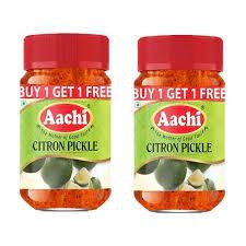 AACHI CITRON PICKLE 200 G ( 1 + 1 ) OFFER