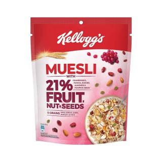 KELLOGGS MUESLI 21% FRUIT NUT & SEEDS 240 GM
