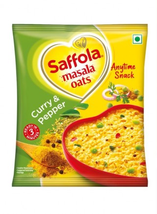 SAFFOLA OATS CURRY & PEPPER RS.16/-