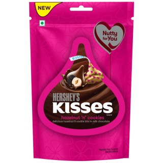 HERSHEYS KISSES HAZELNUT N COOKIES RS.50/-